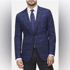 Bonobos Jetsetter Slim Fit Plaid Stretch Wool Sports Coat